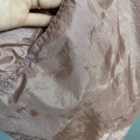 Vintage Windbreaker Jacket‎ Pink Women Size 3X Lightweight Lined FLAWS Plus Size - Picture 10 of 15